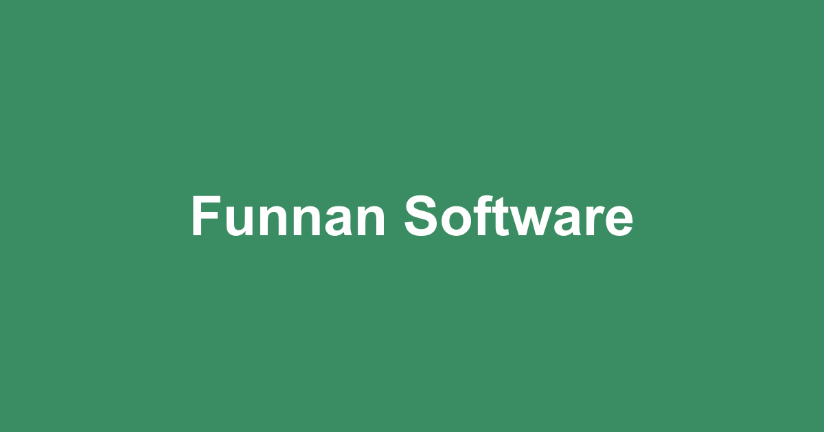 Welcome to Funnan Software